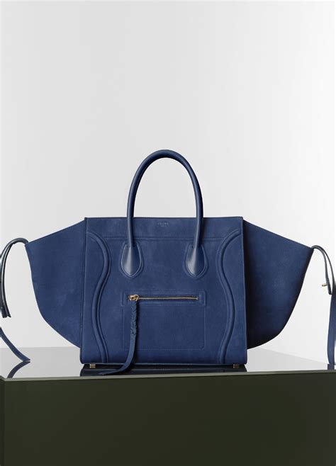 celine large suede phantom bag|celine phantom bag suede.